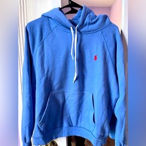 Polo size large hoodie
